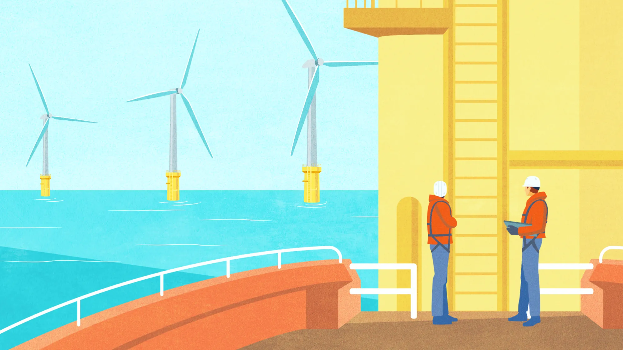 Image illustration of business management phase.